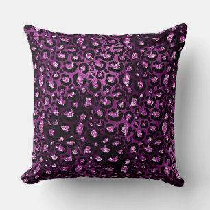 Plum Purple/ Diamond Reversible Pillow