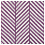 Plum Purple Herringbone Large Scale Fabric