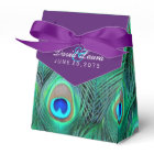 Plum Purple Peacock Wedding