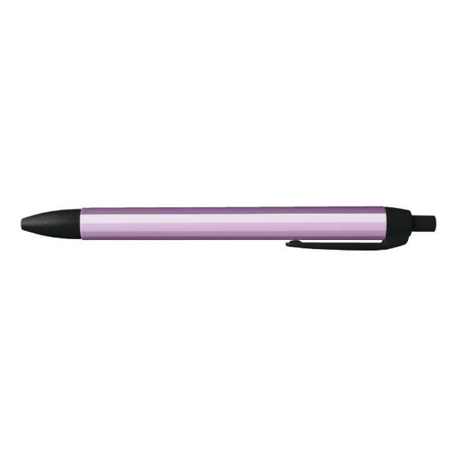 Plum purple shadow stripes pen (Bottom)