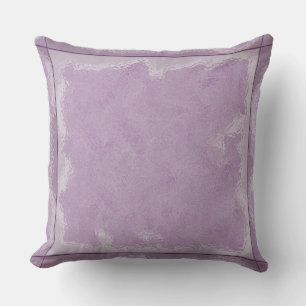 Plum Purple Throw Pillow