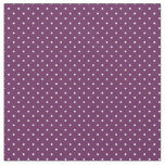 Plum Purple Tiny Dots Fabric