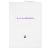 Plum roses cards (Back)