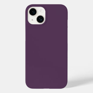 Plum, solid color, Case-Mate iPhone 14 case