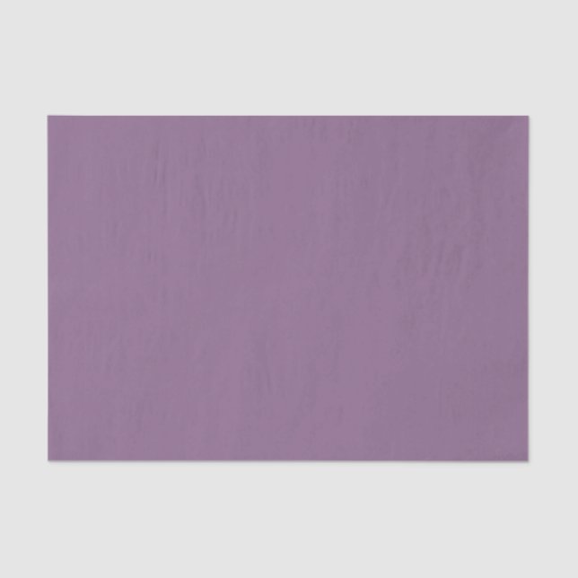 Plum Solid Color Tissue Paper (Front)