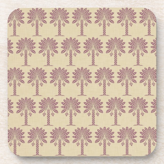 Plum Spice Moods Palm Beverage Coaster (Front)