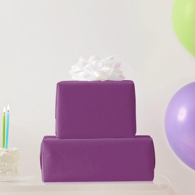 Plum Wrapping Paper (Party Gifts)