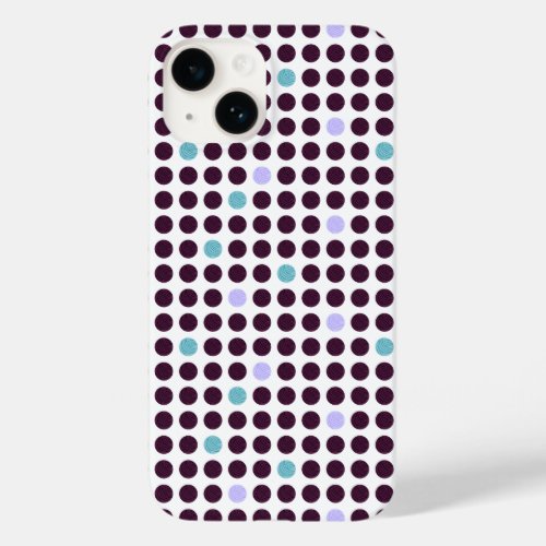 Plum Yarn Balls Case_Mate iPhone 14 Case