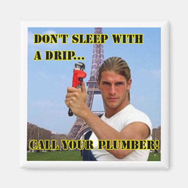 plumber2 magnet (Front)
