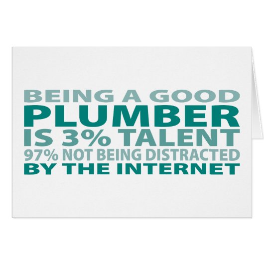 Plumber 3% Talent Cards (Front Horizontal)