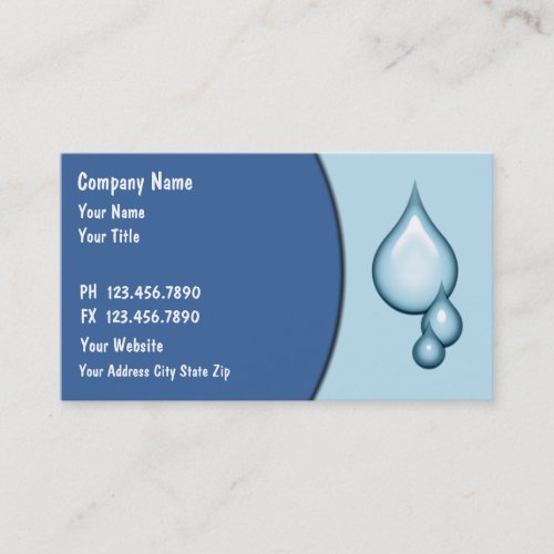 Plumber Business Card