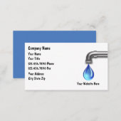 Plumber Business Card (Front/Back)