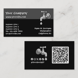 Plumber Business Card