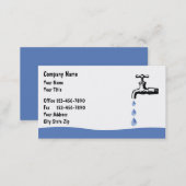 Plumber business cards (Front/Back)