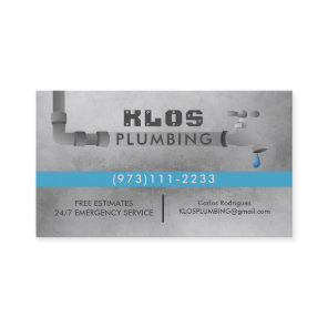 Plumber Business Cards