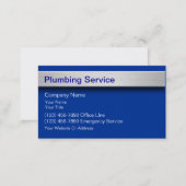 Plumber Business Cards (Front/Back)