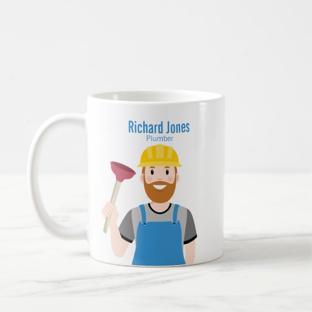 Plumber Coffee Mug (Left)