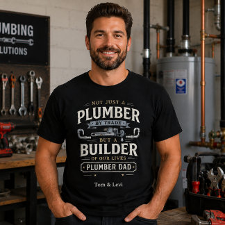 Plumber Dad Shirt | Personalized Father’s.Day Gift