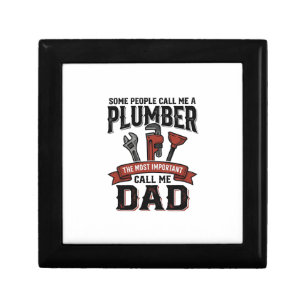 Plumber Dad Vintage Engraving Shirt Design_1 Gift Box