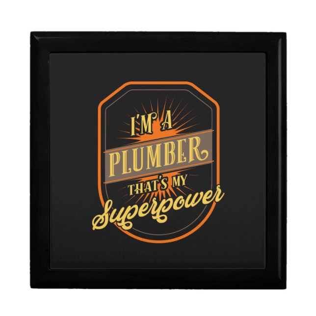 Plumber Gifts Gift Box (Front)