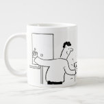 Plumber &amp; Heating Engineer Cartoon Giant Coffee Mug