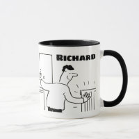 Plumber & Heating Engineer Cartoon Mug