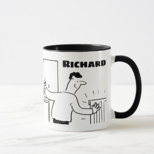 Plumber & Heating Engineer Cartoon Mug