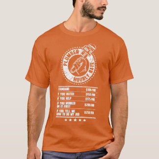 Plumber hourly rate T-Shirt
