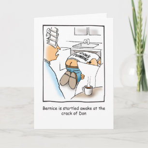Plumber Humorous Birthday Card