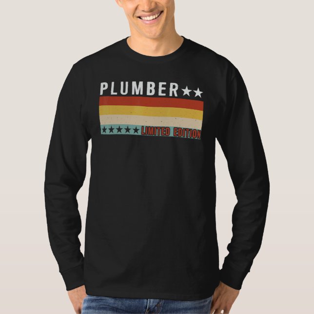 Plumber Job Title Profession Worker Appreciation I T-Shirt (Front)