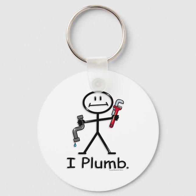 Plumber Keychain (Front)