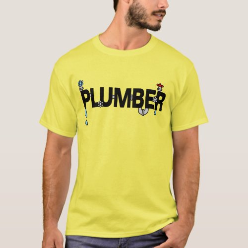 Plumber Pipes T_Shirt