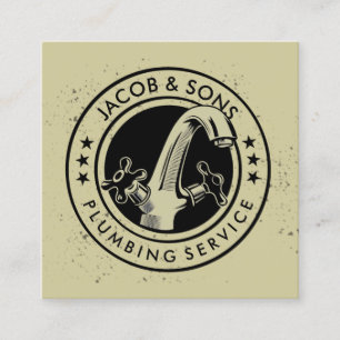 Plumber Plumbing Home Repair Business Card