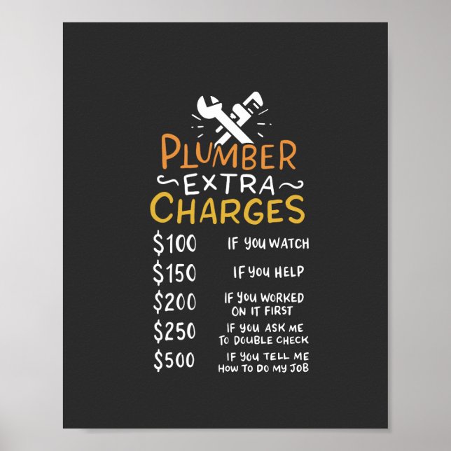 Plumber Poster (Front)