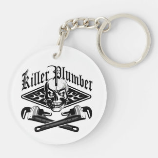 Plumber Skull: Killer Plumber 3.1 Keychain