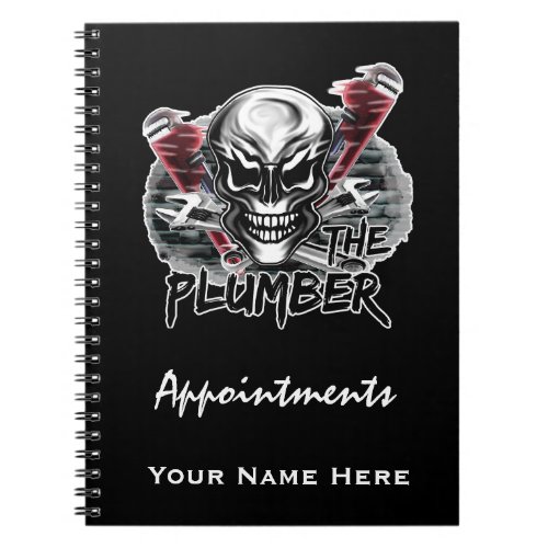 Plumber Skull The Plumber Notebook