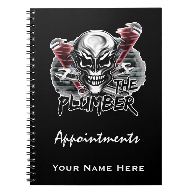 Plumber Skull: The Plumber Notebook (Front)