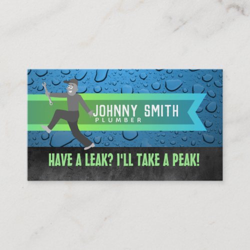 Plumber Slogans Business Cards