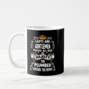 Plumber T funny saying motif plumber Coffee Mug