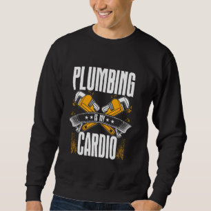 Plumber Tool Plumbing Pipefitter Essentials Funny  Sweatshirt