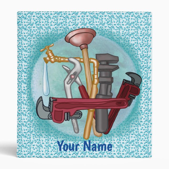 Plumber Tools Binder (Front)