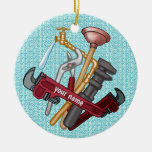 Plumber Tools ornament