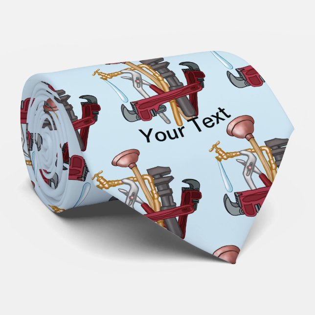 Plumber Tools  Tie (Rolled)