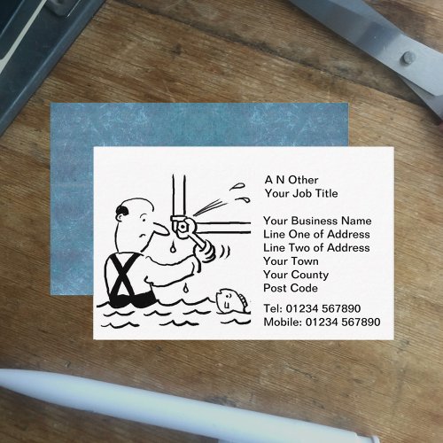 Plumbers and Plumbing Services Business Card