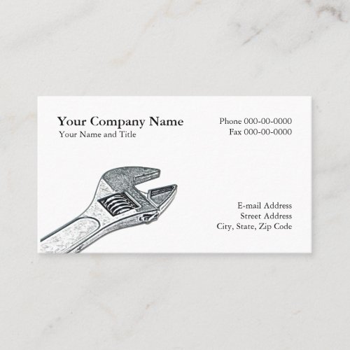 Plumbers Business card