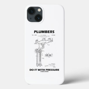 Plumbers Do It With Pressure Hoffman Differential iPhone 13 Case