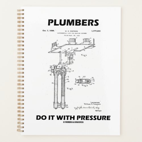 Plumbers Do It With Pressure Hoffman Differential Planner