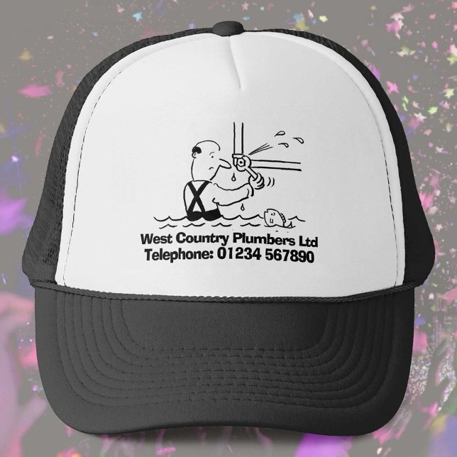 Plumbers for Plumbing & Repairs. Trucker Hat (Creator Uploaded)