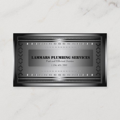 Plumbers Plumbing Service Business Card