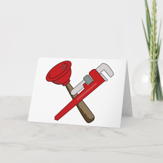 Plumbers Tools Card (Front)